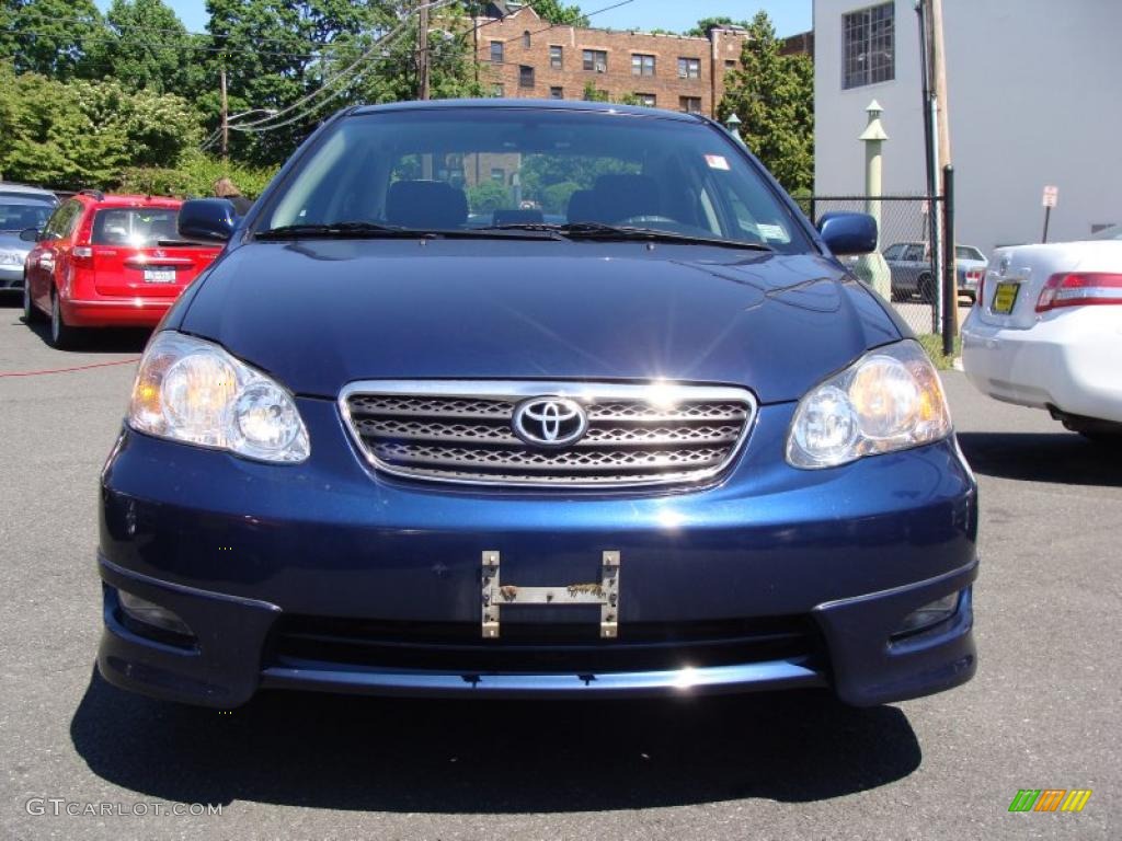 2006 Corolla S - Indigo Ink Pearl / Dark Charcoal photo #2