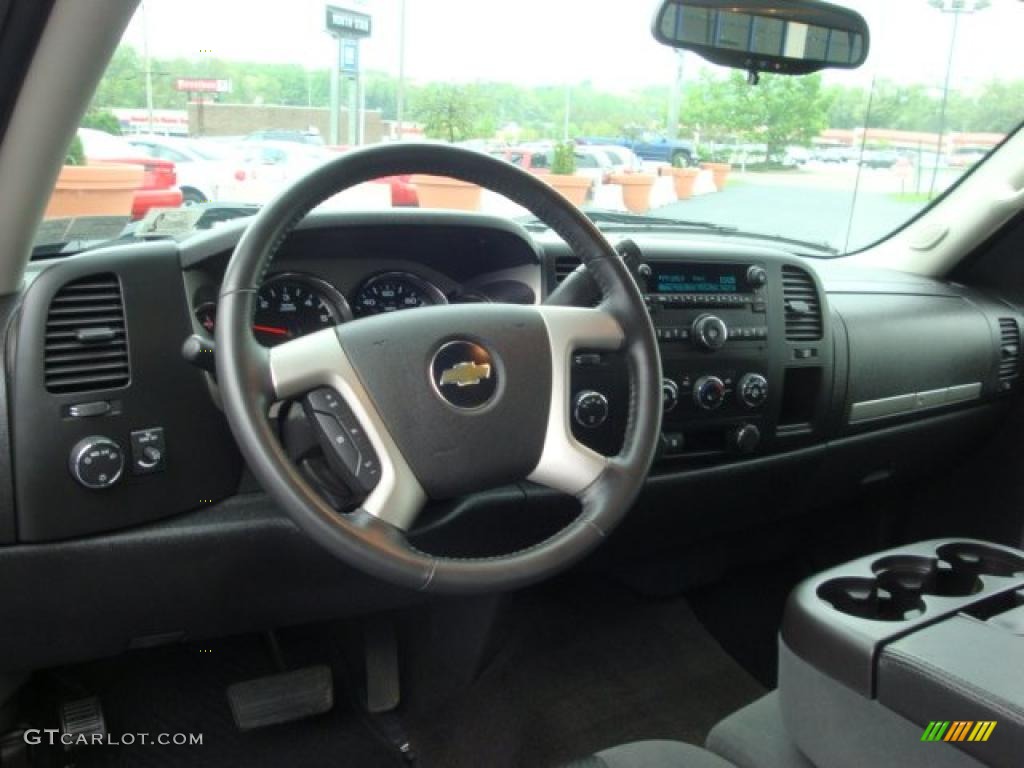 2009 Silverado 1500 LT Extended Cab 4x4 - Imperial Blue Metallic / Dark Titanium photo #13