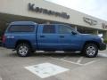 Atlantic Blue Pearl - Dakota ST Quad Cab 4x4 Photo No. 2