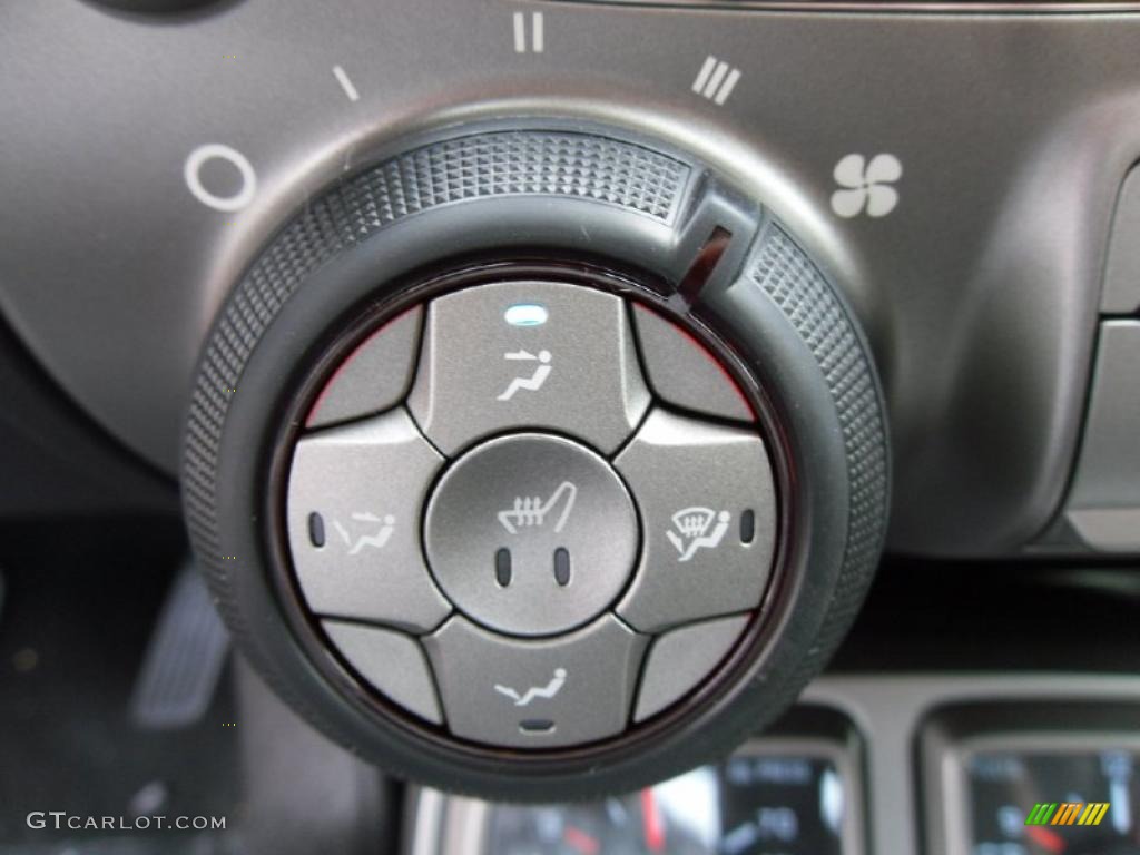 2010 Camaro LT Coupe - Inferno Orange Metallic / Black photo #14