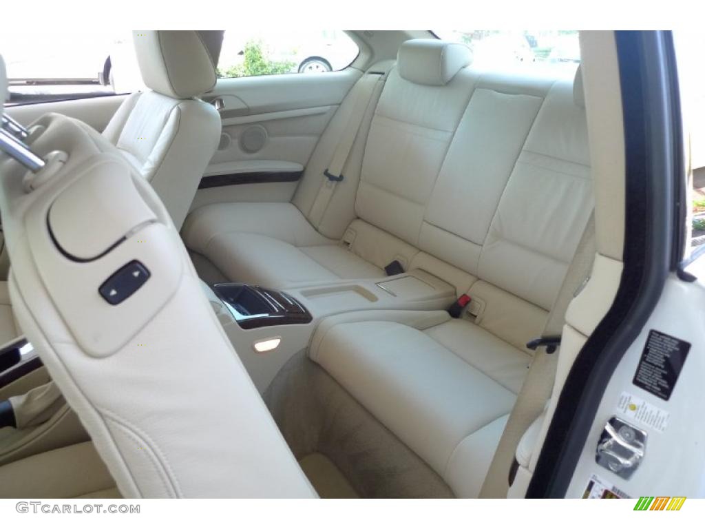 2008 3 Series 328i Coupe - Alpine White / Cream Beige photo #26