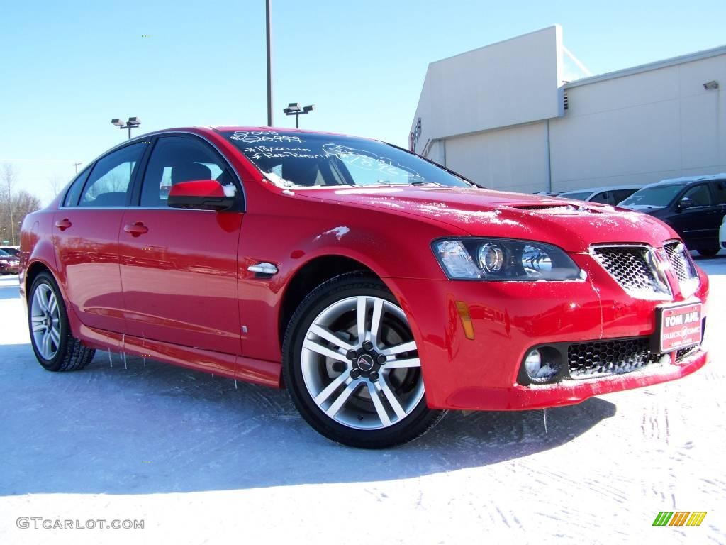 2008 G8  - Liquid Red / Onyx photo #7