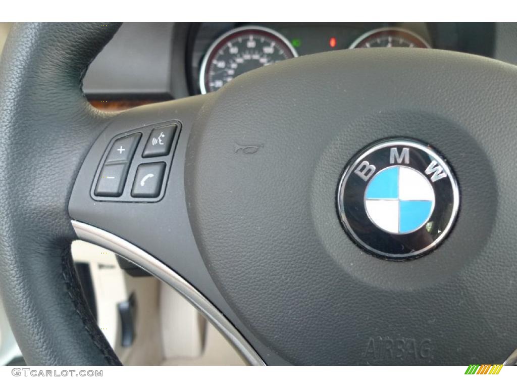 2008 3 Series 328i Coupe - Alpine White / Cream Beige photo #37