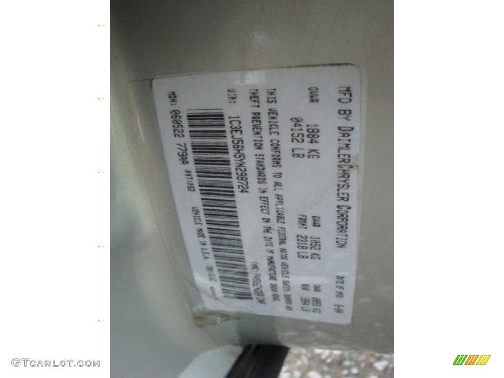 2000 Cirrus LXi - Bright Silver Metallic / Agate Black photo #14