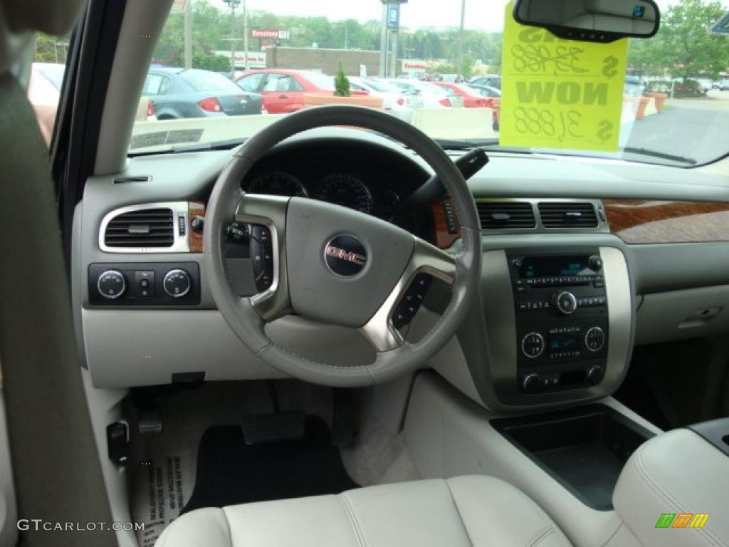 2007 Yukon SLT 4x4 - Deep Blue Metallic / Light Titanium photo #13