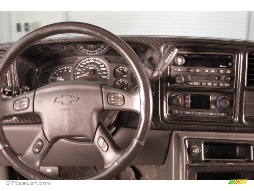 2003 Silverado 1500 LS Extended Cab 4x4 - Dark Carmine Red Metallic / Medium Gray photo #7