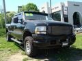 2004 Black Ford F350 Super Duty XLT Crew Cab 4x4  photo #1