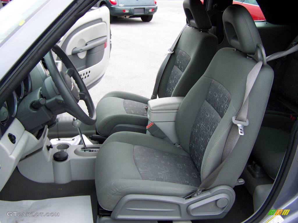 2007 PT Cruiser Convertible - Opal Gray Metallic / Pastel Slate Gray photo #8