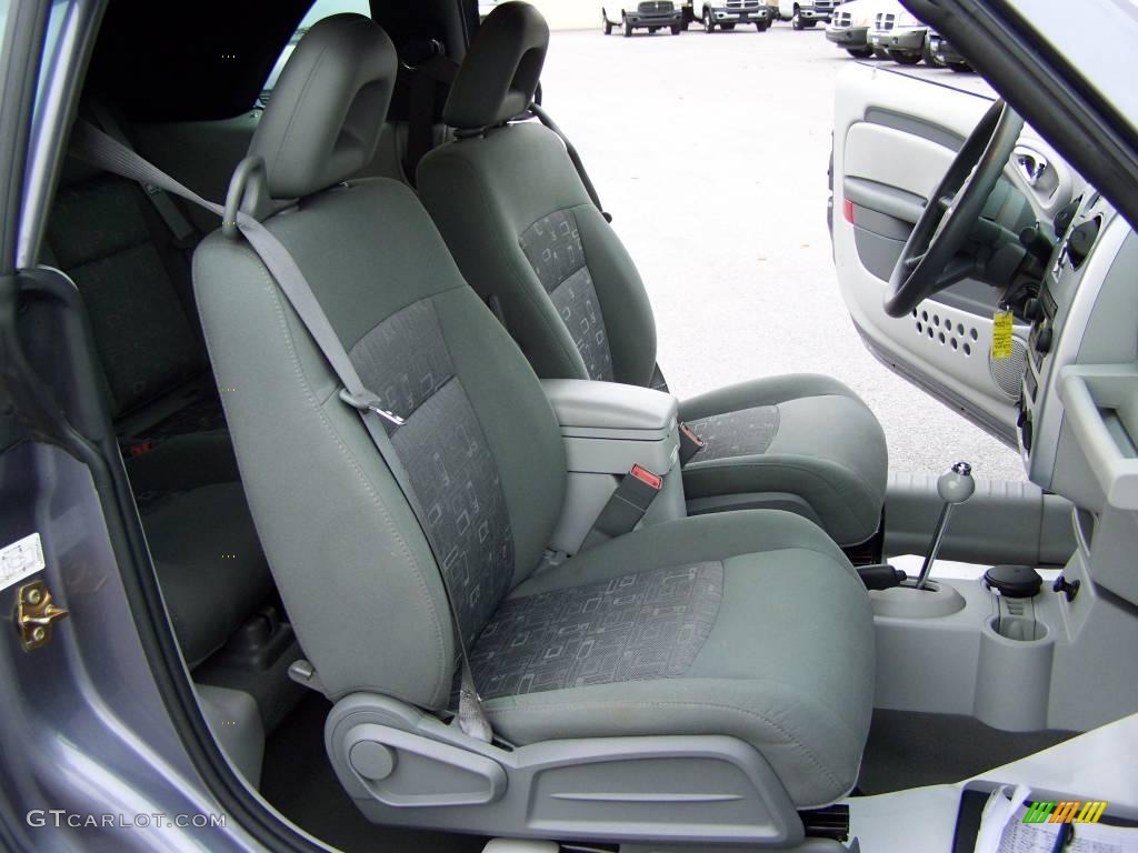 2007 PT Cruiser Convertible - Opal Gray Metallic / Pastel Slate Gray photo #9