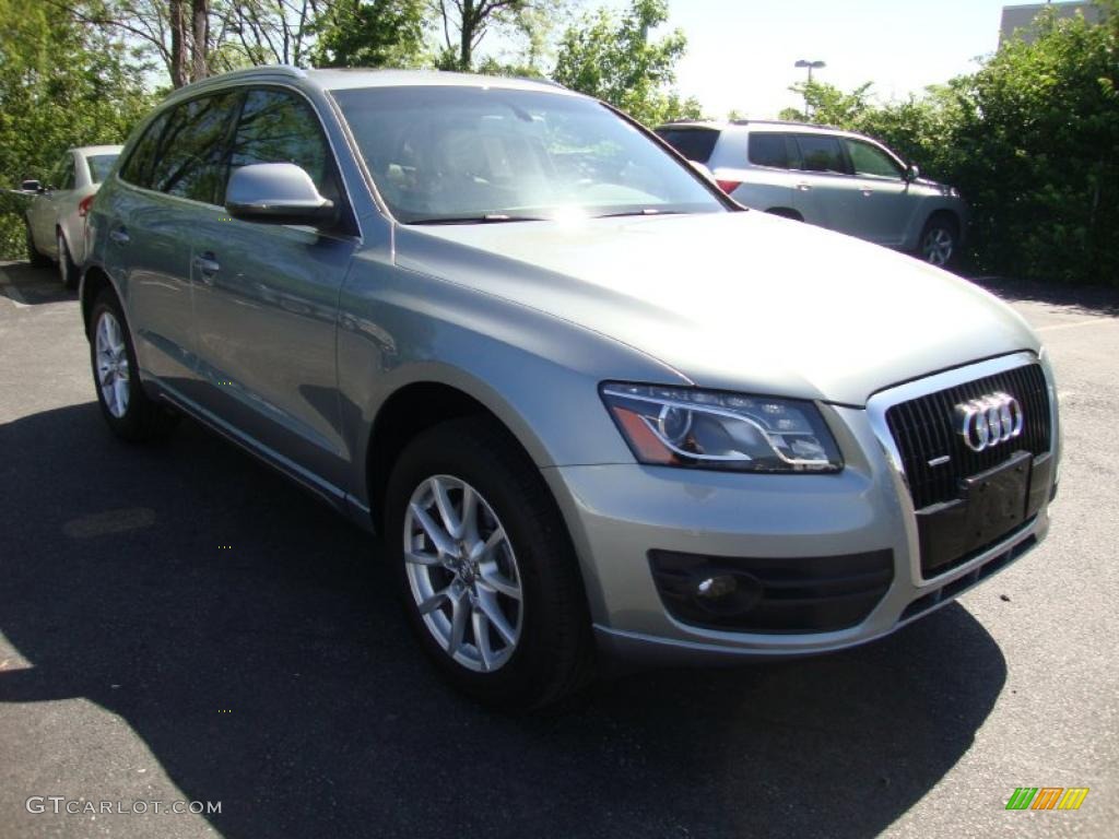 2009 Q5 3.2 Premium quattro - Quartz Gray Metallic / Light Gray photo #4