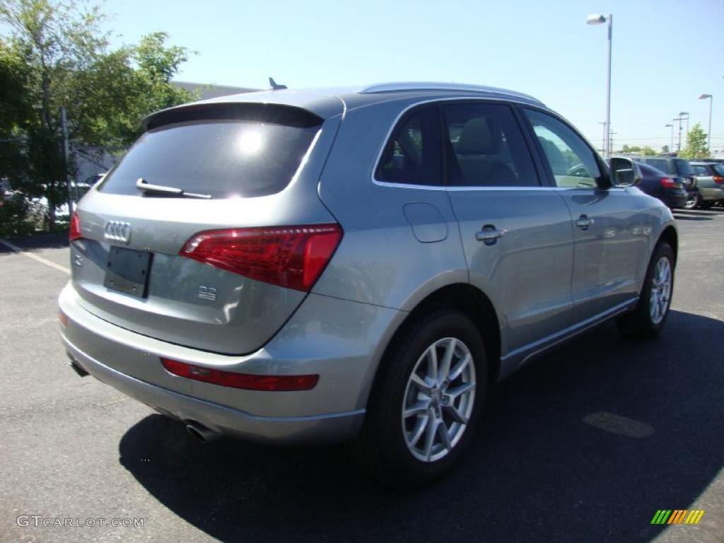 2009 Q5 3.2 Premium quattro - Quartz Gray Metallic / Light Gray photo #7