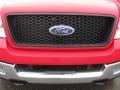 2005 Bright Red Ford F150 XLT SuperCab 4x4  photo #13