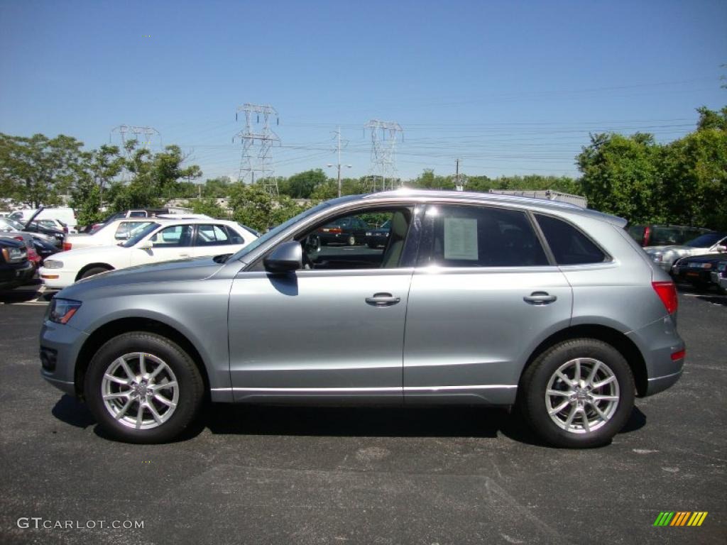 2009 Q5 3.2 Premium quattro - Quartz Gray Metallic / Light Gray photo #10