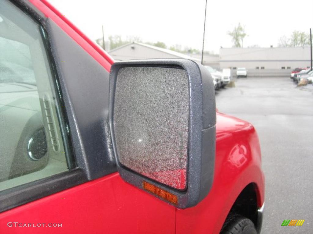 2005 F150 XLT SuperCab 4x4 - Bright Red / Tan photo #16
