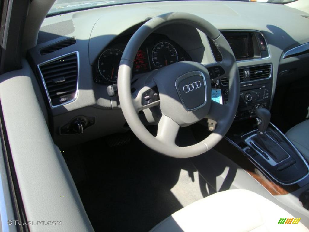 2009 Q5 3.2 Premium quattro - Quartz Gray Metallic / Light Gray photo #11