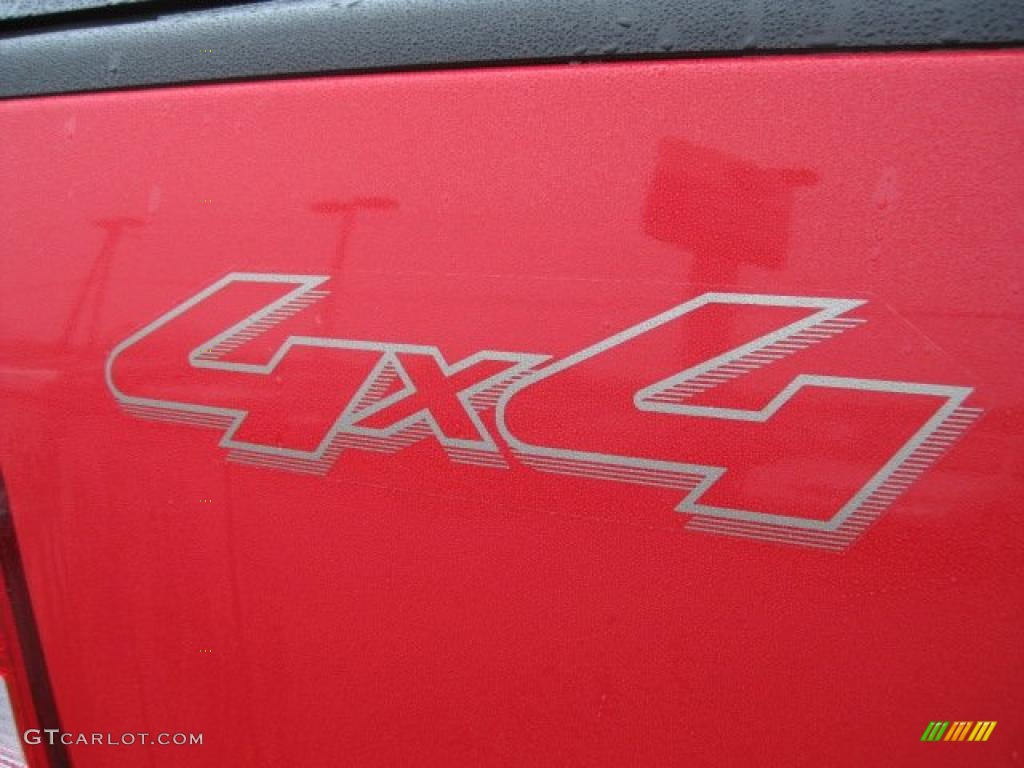 2005 F150 XLT SuperCab 4x4 - Bright Red / Tan photo #17