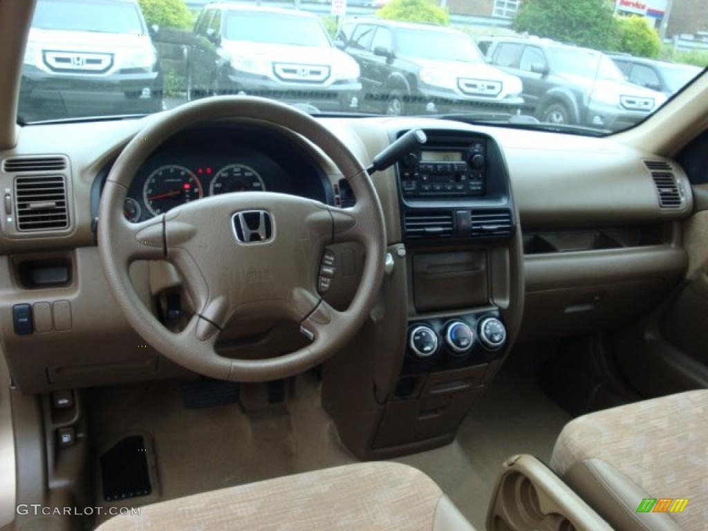 2003 CR-V LX 4WD - Mojave Mist Metallic / Saddle photo #10