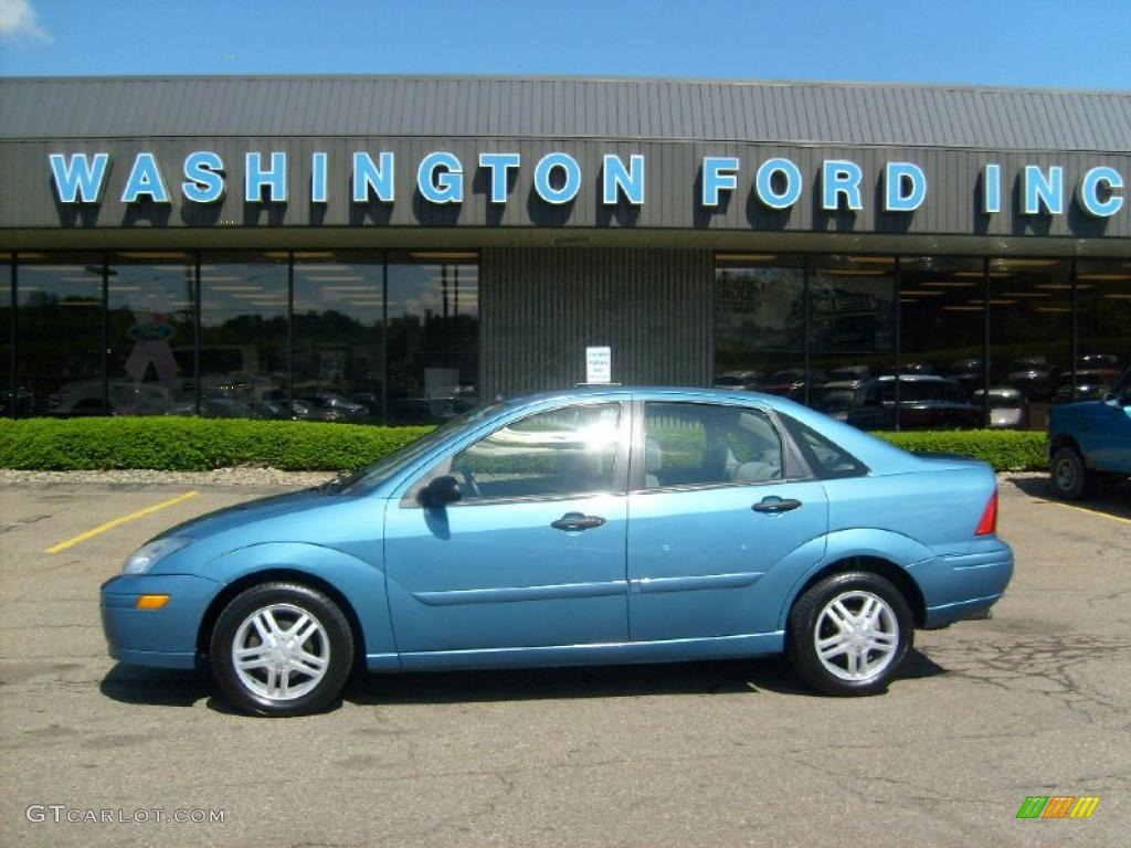 Light Sapphire Blue Metallic Ford Focus