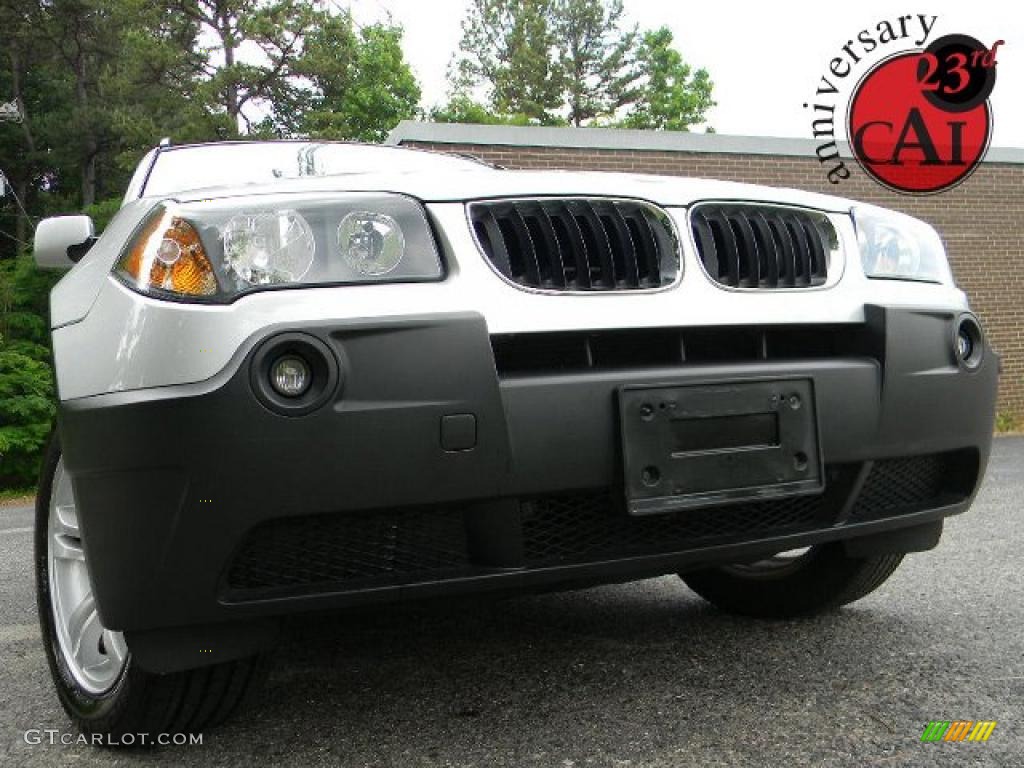 Titanium Silver Metallic BMW X3