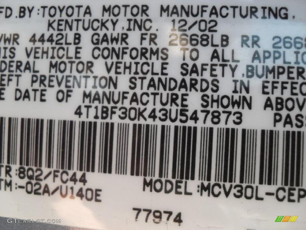 2003 Camry SE V6 - Catalina Blue Metallic / Taupe photo #10
