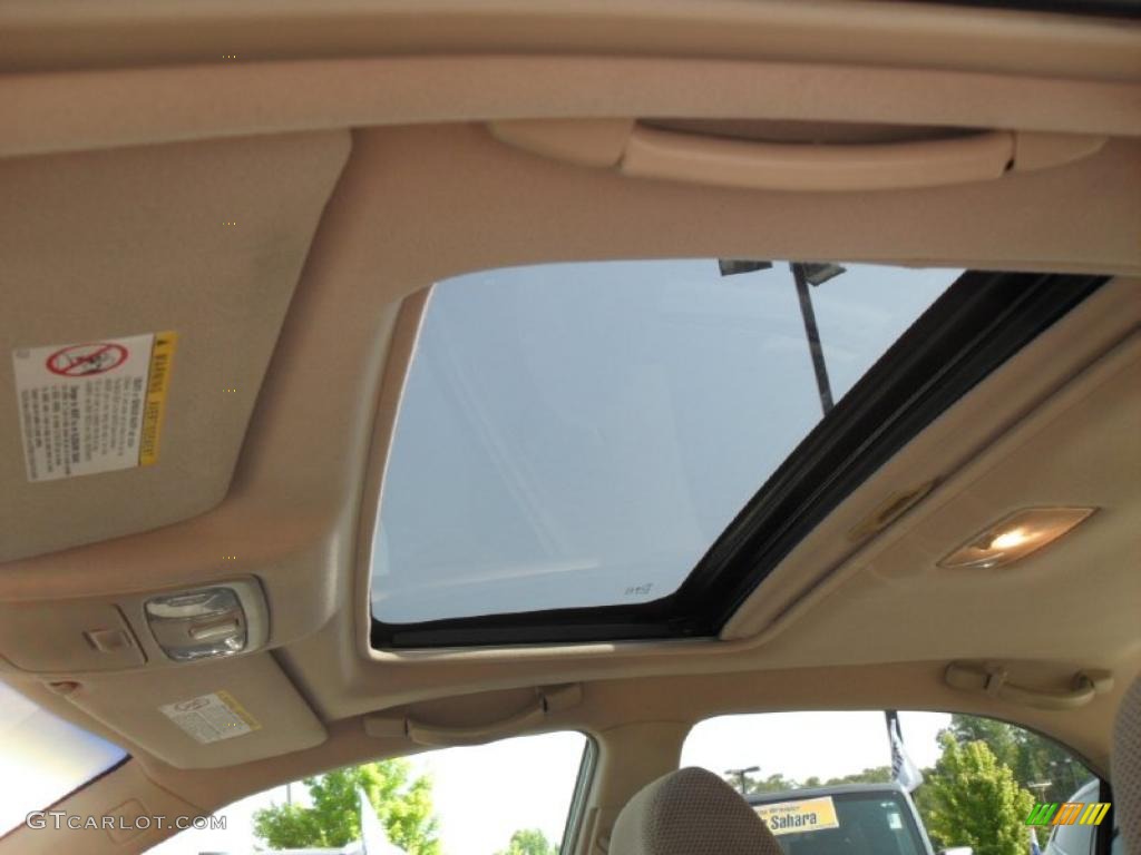 2003 Camry SE V6 - Catalina Blue Metallic / Taupe photo #11