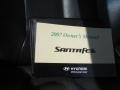 Ebony Black - Santa Fe Limited 4WD Photo No. 16