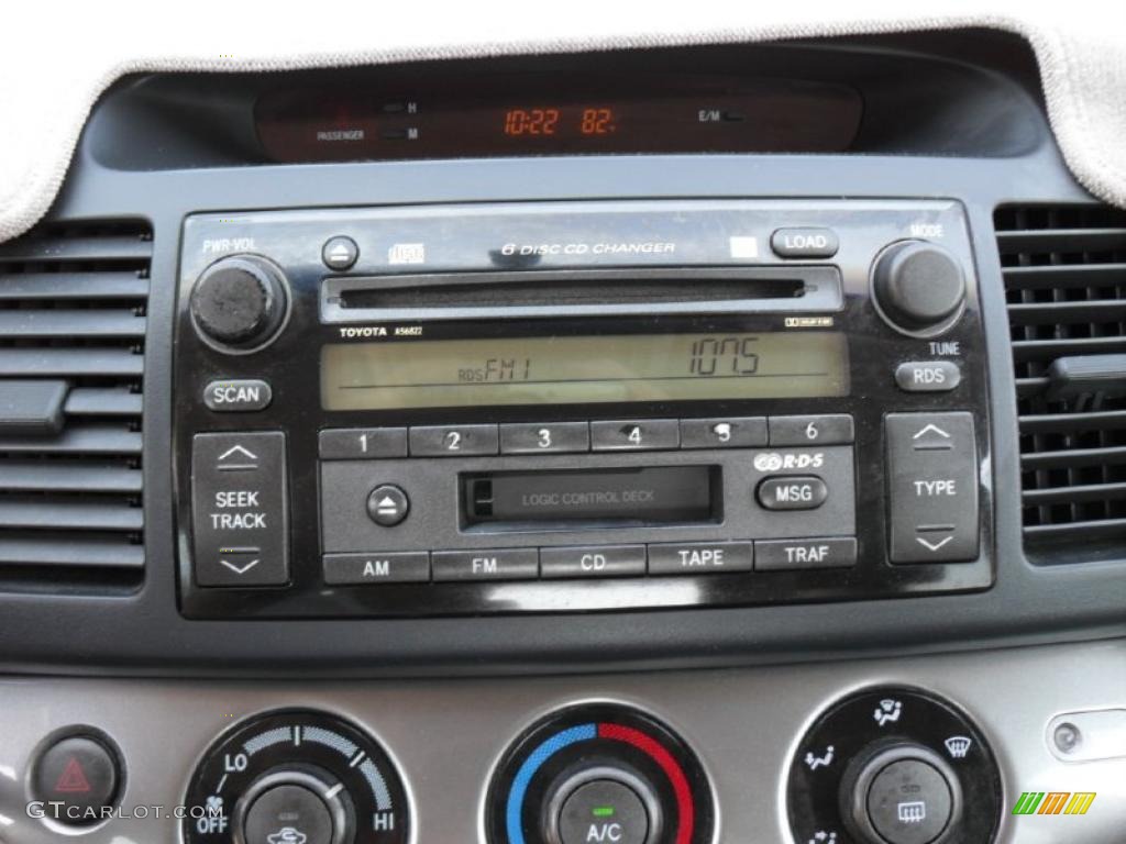 2003 Camry SE V6 - Catalina Blue Metallic / Taupe photo #13