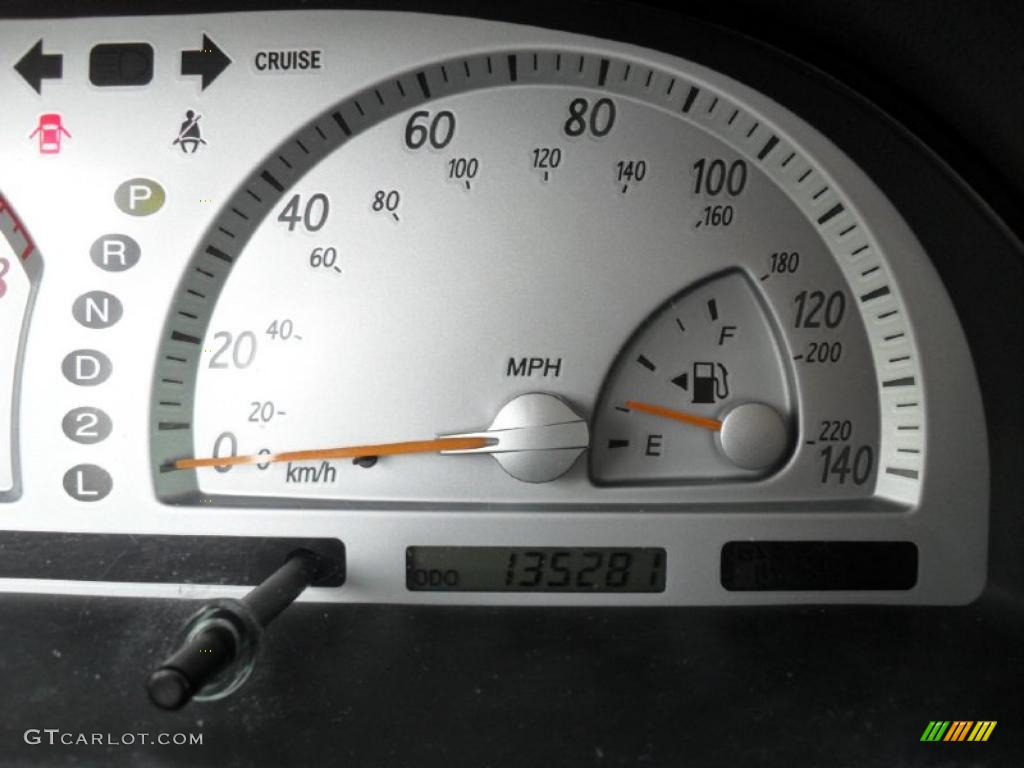 2003 Camry SE V6 - Catalina Blue Metallic / Taupe photo #14