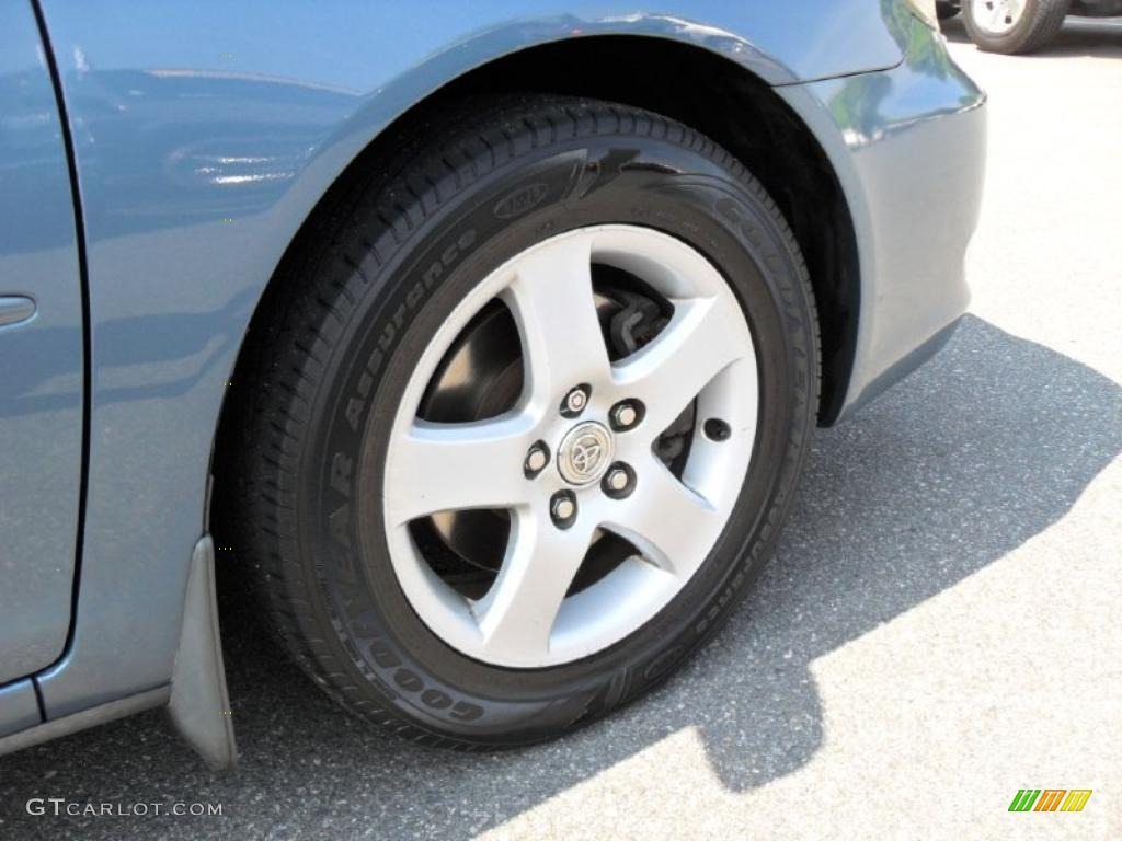 2003 Camry SE V6 - Catalina Blue Metallic / Taupe photo #21