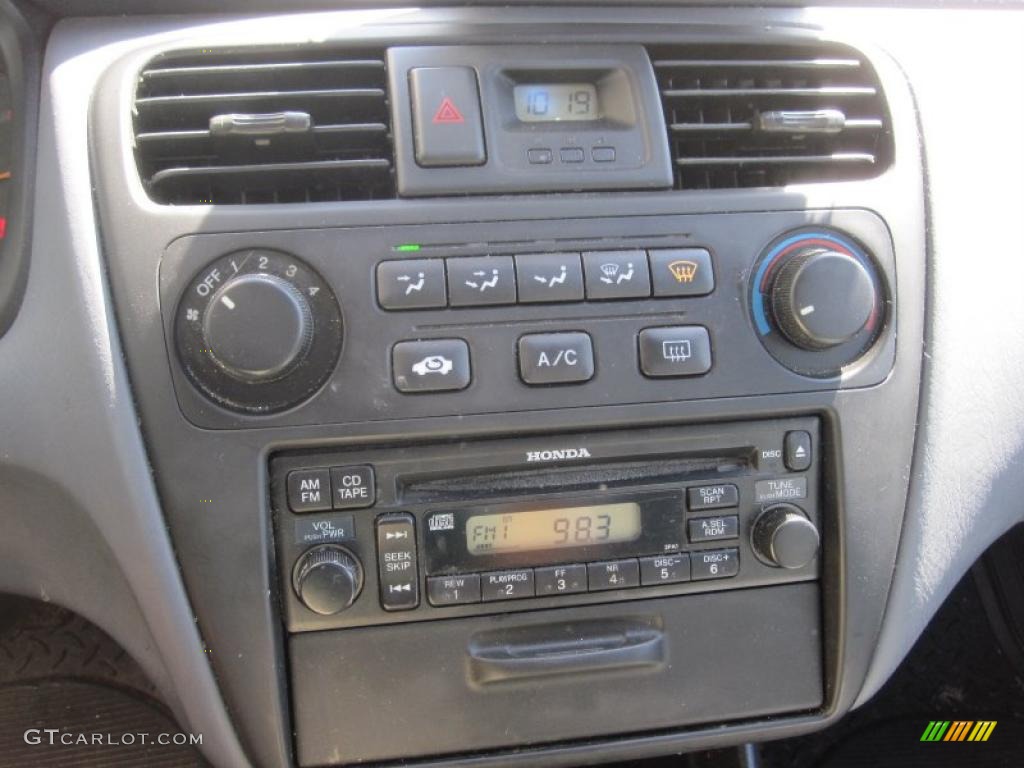 2002 Accord LX Sedan - Eternal Blue Pearl / Quartz Gray photo #12