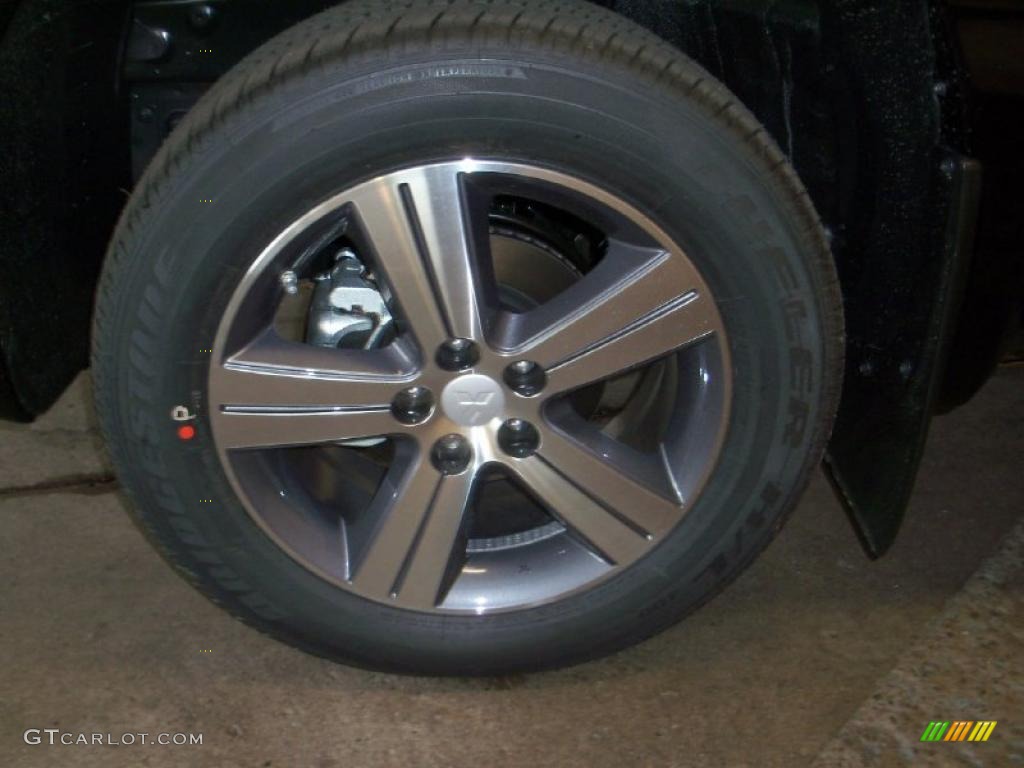 2010 Endeavor SE AWD - Kalapana Black / Black photo #9