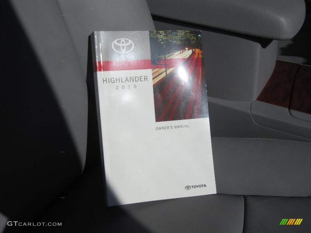 2010 Highlander Limited 4WD - Blizzard White Pearl / Ash photo #14