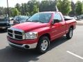 2007 Flame Red Dodge Ram 1500 SLT Regular Cab  photo #1