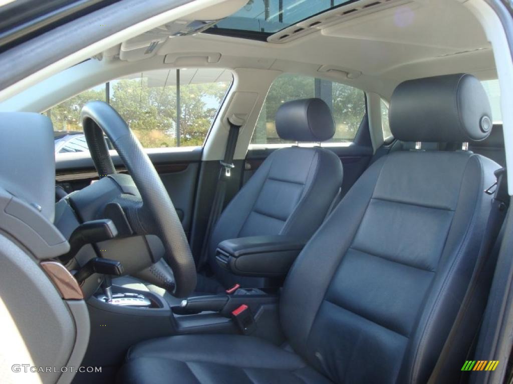 2007 A4 3.2 quattro Sedan - Brilliant Black / Ebony photo #9