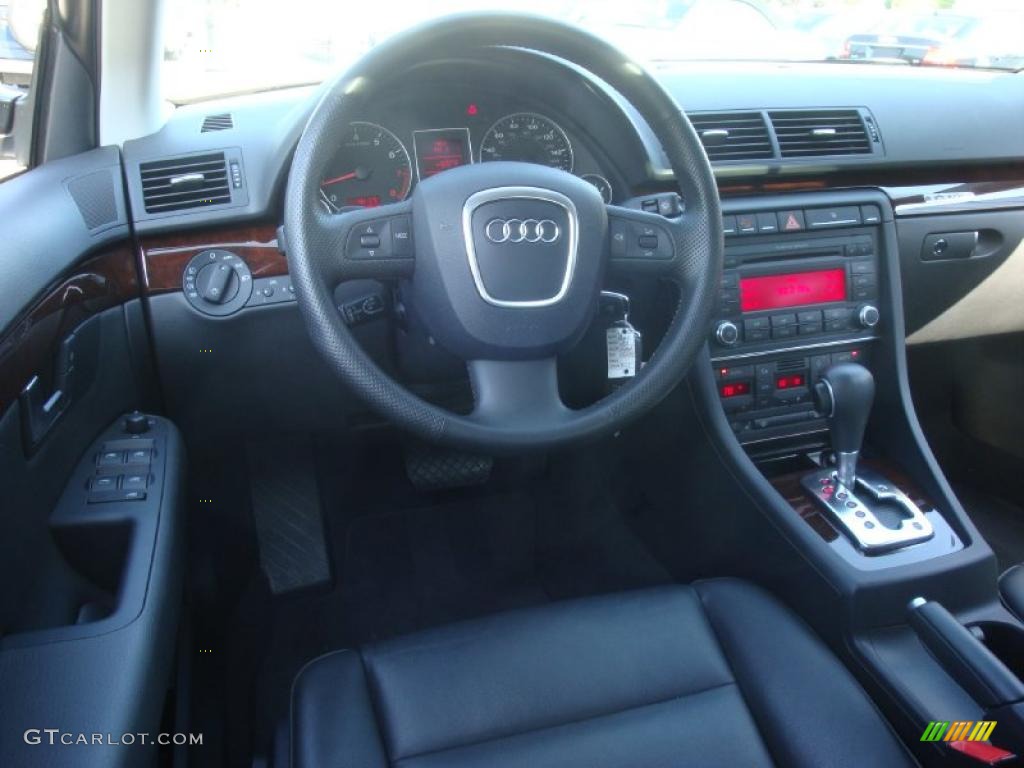 2007 A4 3.2 quattro Sedan - Brilliant Black / Ebony photo #11