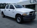 2010 Stone White Dodge Ram 1500 ST Crew Cab 4x4  photo #2