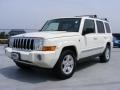 2007 Stone White Jeep Commander Limited 4x4  photo #1