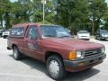 1987 Wine Red Toyota Pickup Regular Cab  photo #7