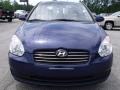 2009 Dark Sapphire Blue Hyundai Accent GLS 4 Door  photo #3