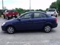 2009 Dark Sapphire Blue Hyundai Accent GLS 4 Door  photo #5