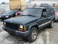 2001 Forest Green Pearlcoat Jeep Cherokee Sport  photo #1