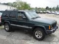 2001 Forest Green Pearlcoat Jeep Cherokee Sport  photo #3