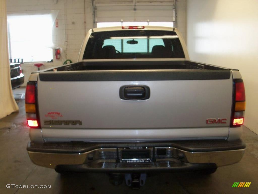 2006 Sierra 1500 SLE Extended Cab 4x4 - Silver Birch Metallic / Dark Pewter photo #11
