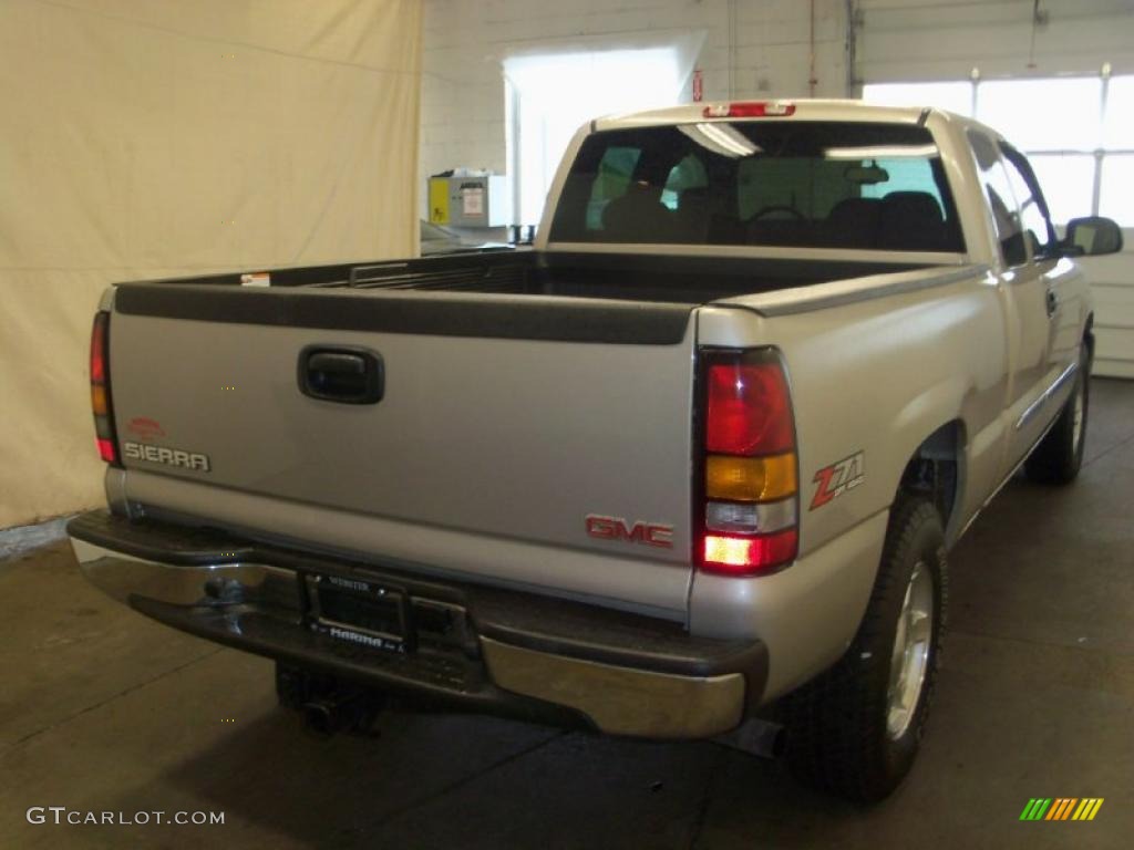 2006 Sierra 1500 SLE Extended Cab 4x4 - Silver Birch Metallic / Dark Pewter photo #12