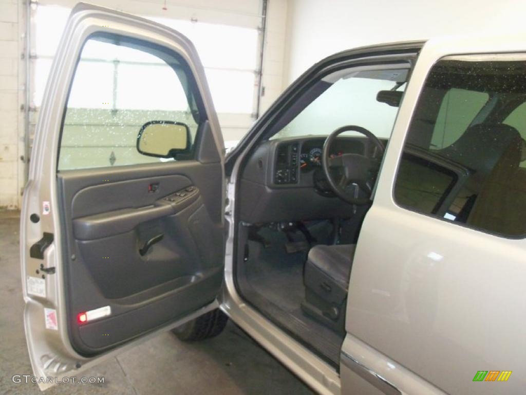 2006 Sierra 1500 SLE Extended Cab 4x4 - Silver Birch Metallic / Dark Pewter photo #18