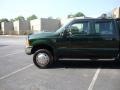 2000 Woodland Green Metallic Ford F450 Super Duty Lariat Crew Cab Chassis 5th Wheel  photo #9