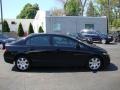 2009 Crystal Black Pearl Honda Civic LX Sedan  photo #7