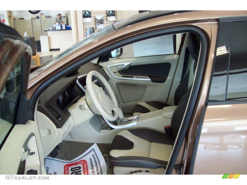 2010 XC60 3.2 - Terra Bronze Metallic / Sandstone/Espresso photo #6