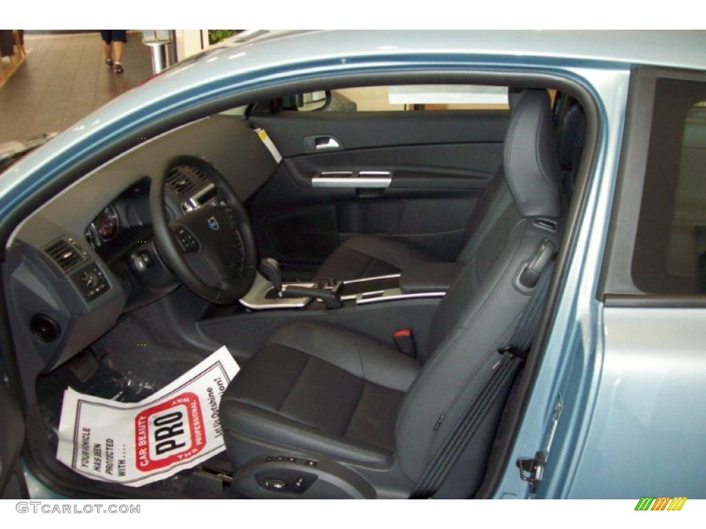 2011 C30 T5 - Chameleon Blue Metallic / Off Black T-Tec photo #7