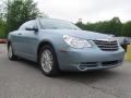 2009 Clearwater Blue Pearl Chrysler Sebring Touring Convertible  photo #2